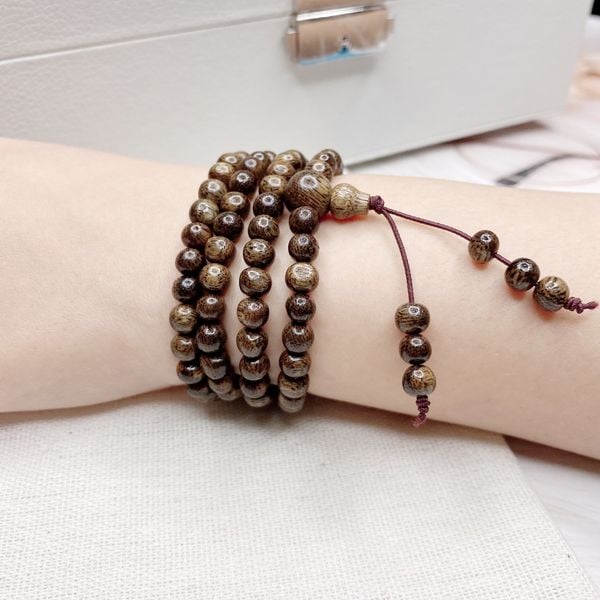  PK028 Vòng trầm 108 hạt 