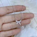  Dây chuyền nơ đá N426 