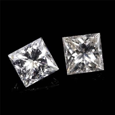  Moissanite Princess MPW 