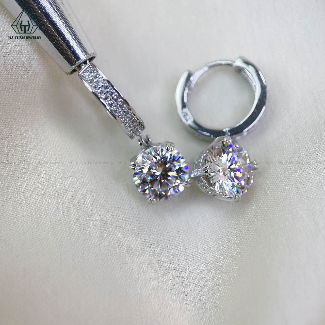  EX382 Bông khoen chủ MOIS 8mm (không mã cạnh) 