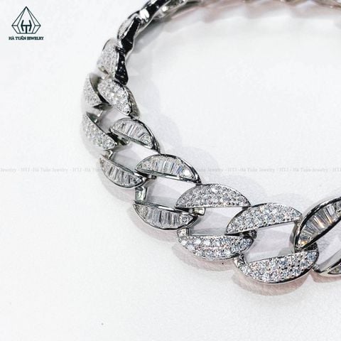 B013 12.5mm Lắc tay Cuban