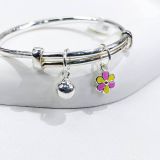  BB105 Vòng tay bé hoa 6 cánh 