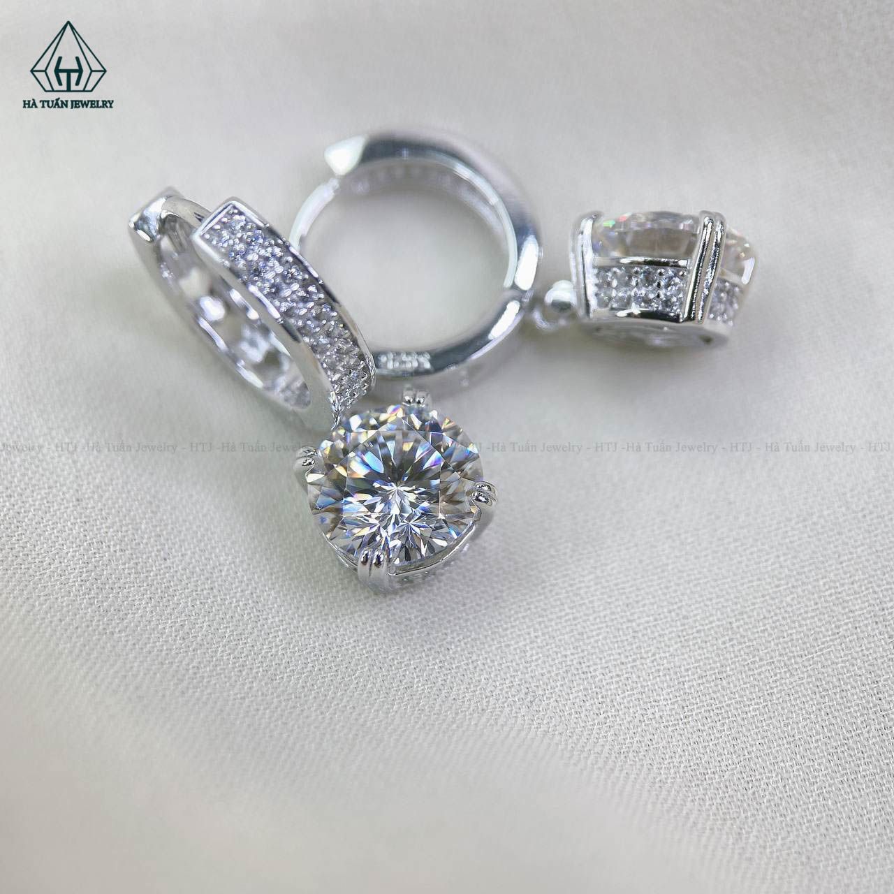  EX382 Bông khoen chủ MOIS 8mm (không mã cạnh) 