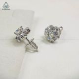  EX415 5mm Bông tai hoa đá 