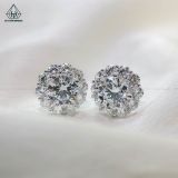  EX389 7.5mm Bông tai hoa 10 cánh 