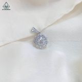  PX204 5.4mm Mặt dây viền 10 cánh nhọn 