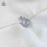  PX204 5.4mm Mặt dây viền 10 cánh nhọn 