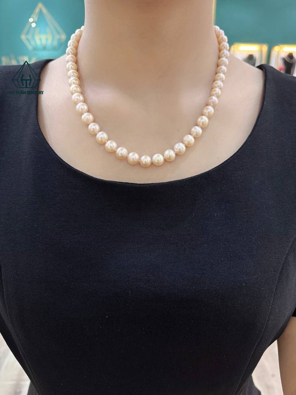  PE015 Vòng cổ ngọc trai 