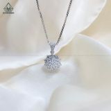  PX204 5.4mm Mặt dây viền 10 cánh nhọn 