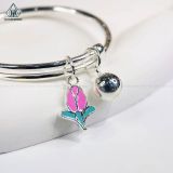  BB090 Vòn tay bé hoa tulip 