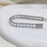  B862 6*8mm Lắc tay Emerald CZ 