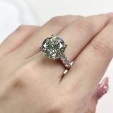  RX488 13mm Nhẫn nữ 4 chấu 