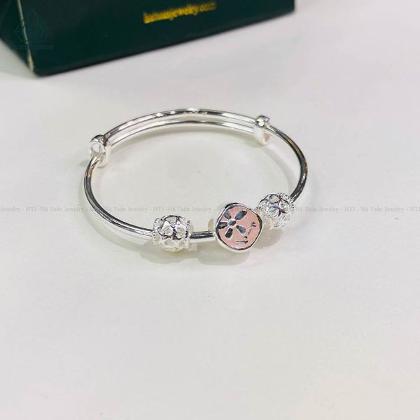  BB060 Lắc tay bé hoa 