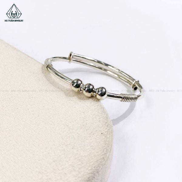  BB012 Vòng cứng baby charm bi 