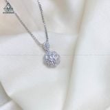  PX206 6mm Mặt dây viền hoa 