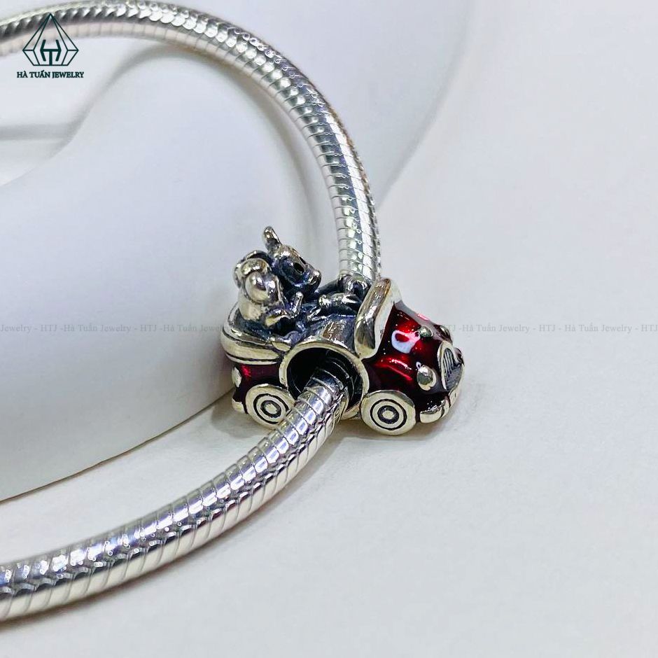  C502 Charm Mickey chạy xe chở Minnie 