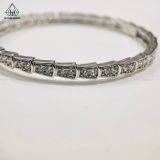  B916 Lắc tay rắn Full đá 2.5mm CZ 