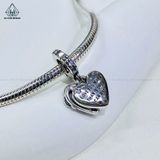  C504 Charm trái tim robot 