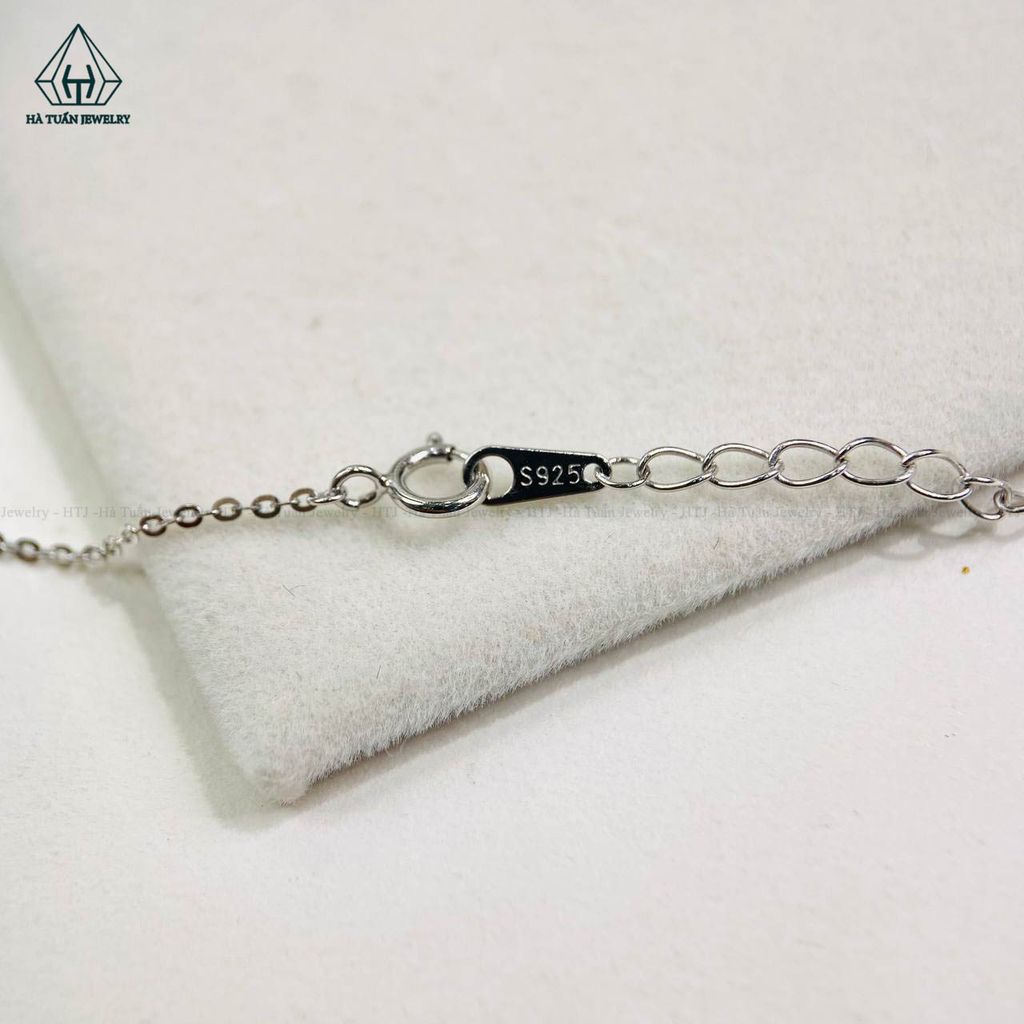 N616 Dây mặt liền tim chủ MOIS 4mm (không mã cạnh)