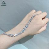  B940 Lắc tay viền tròn full cz 
