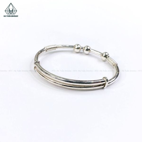  BB012 Vòng cứng baby charm bi 