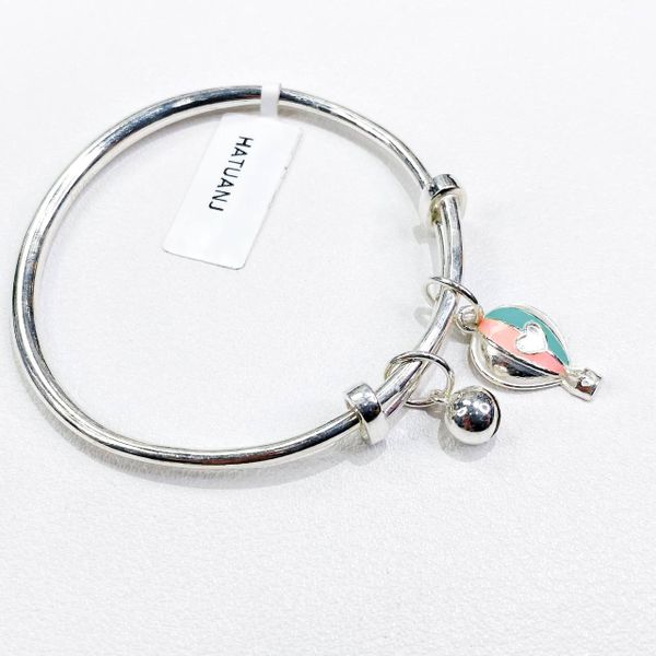  BB004 Vòng cứng baby tim đỏ 