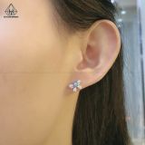  EX410 Bông nơ chủ MOIS 4mm Xanh Dương (không mã cạnh) 