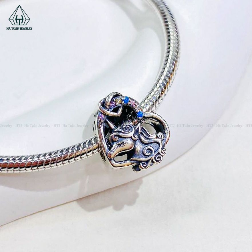  C509 Charm trái tim kì lân 