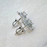  EX353 4.5mm Bông tai hoa 12 cánh nhọn 