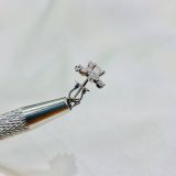  EX355 5.4mm Bông tai hoa viền nhọn 