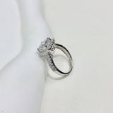  R940 Nhẫn nữ chủ CZ Cushion 7mm 