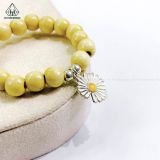  BB052 Vòng dâu tằm charm hoa 