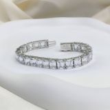  B862 6*8mm Lắc tay Emerald CZ 