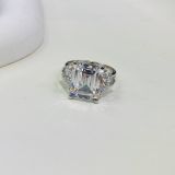  R938 10*12mm Nhẫn nữ đá Emerald 