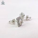  EX471 6mm Bông tai vuông tròn 