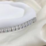  B862 6*8mm Lắc tay Emerald CZ 