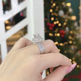  RX480 7mm Nhẫn nữ viền baguette 