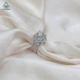  RX482 7mm Nhẫn nữ đài hoa 8 cánh 