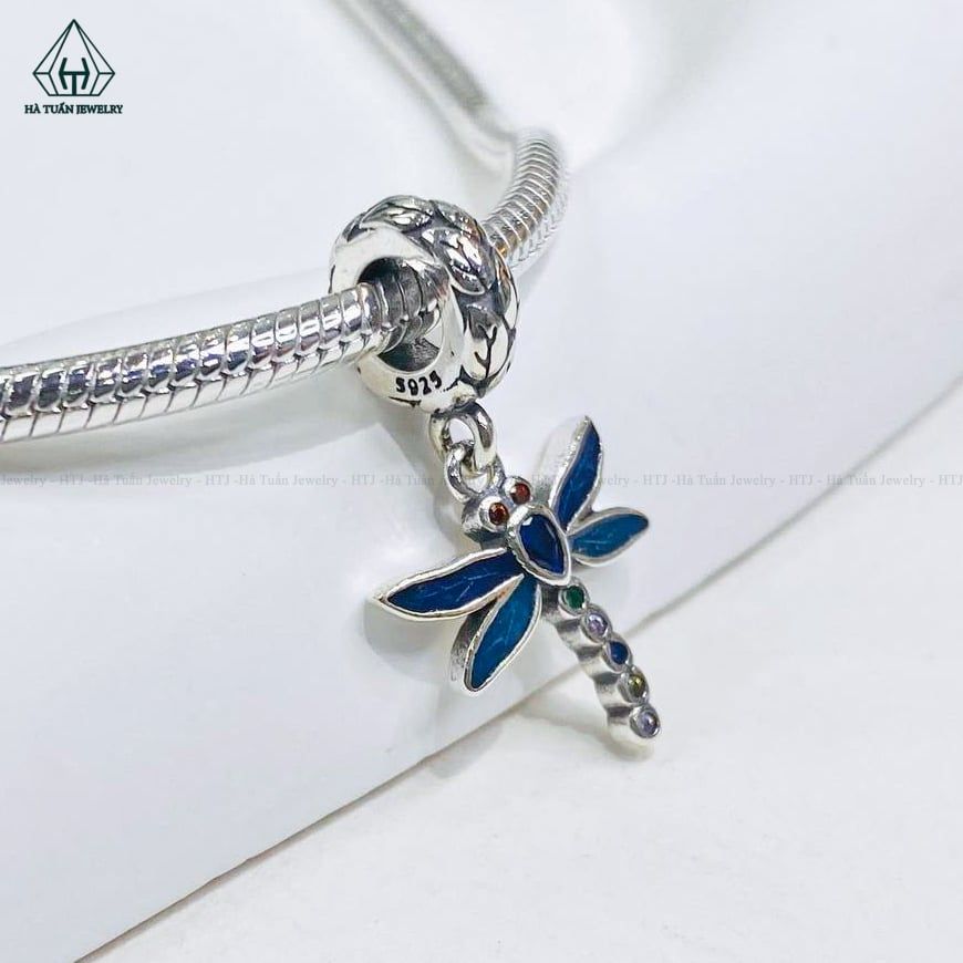  C525 Charm chuồn chuồn cánh xanh 
