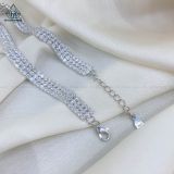  B907 Lắc tay 3 hàng 2mm 