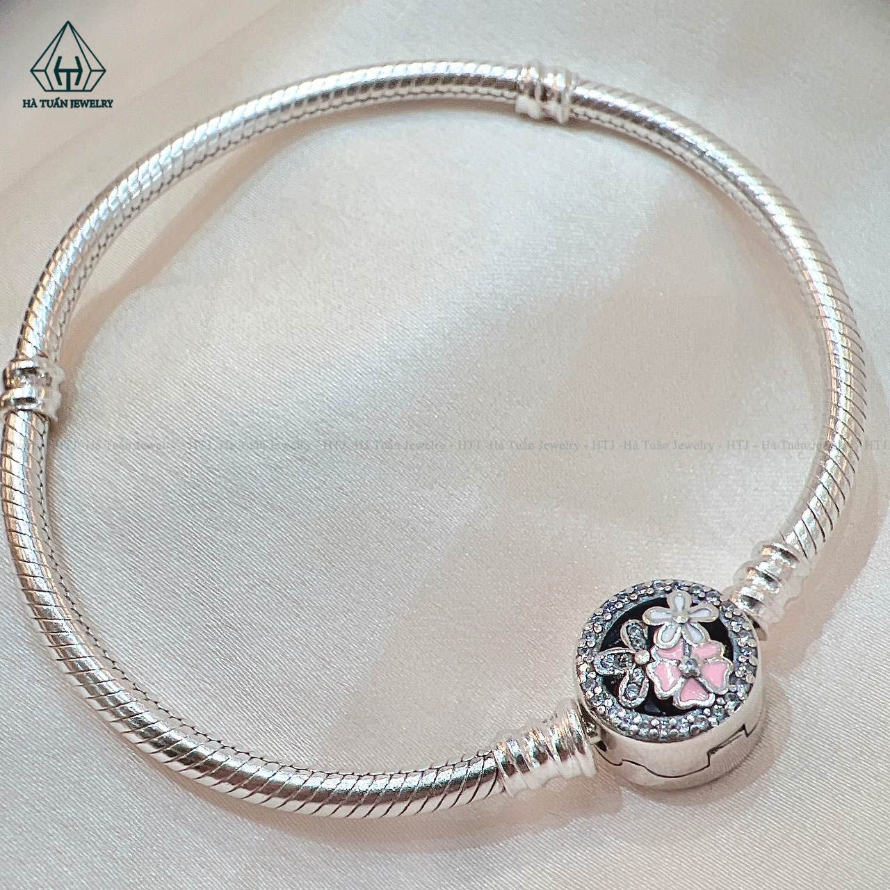  BP046 Vòng pan mềm tròn hoa 