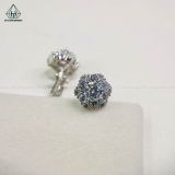  EX415 5mm Bông tai hoa đá 