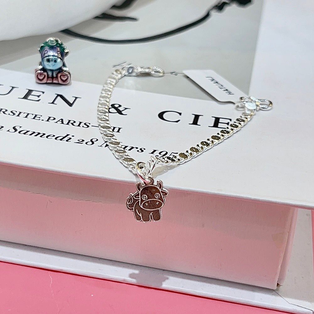  BB043 Lắc bé gắn charm 