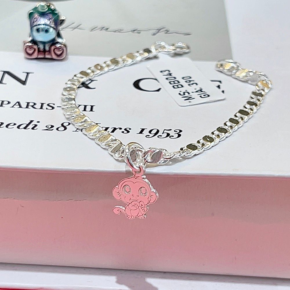  BB043 Lắc bé gắn charm 