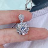  PX021 5.4mm  Mặt dây hoa nhọn 