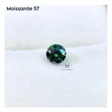 Moissanite xanh lá 57 giác MG57 