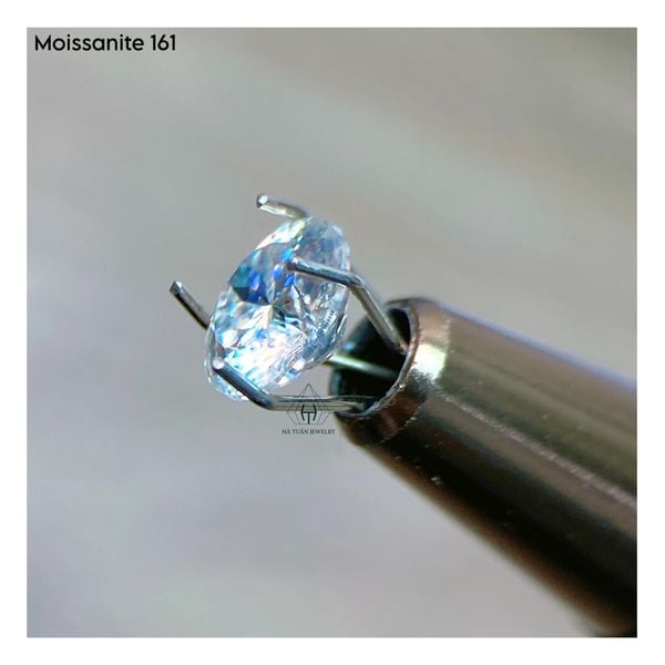  Moissanite trắng 161 giác MW161 