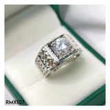  RMX107 7mm Nhẫn nam khía cạnh 