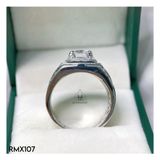  RMX107 7mm Nhẫn nam khía cạnh 