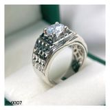  RMX107 7mm Nhẫn nam khía cạnh 